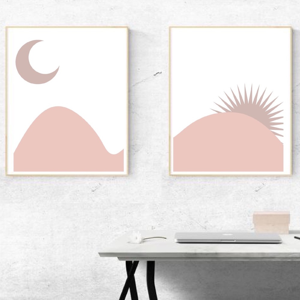 wall art print set